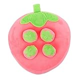 Sosoport Haustier schnüffeln Schnüffelmatte für Katzen Hunde-Leckerli Hundenapf Hundewerfer schnüffelteppich Dog Toy Schnüffelspielzeug für Hunde Futtermatte für Welpen PP Baumwolle Rosa