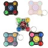 Maze Spiel, Tragbare Leuchtende Spielmaschine, Elektronisches Gehirn Spiel Mit Lichtern Und Geräuschen, Maze Lernspielzeug (zufälliger Stil)
