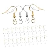 WRITWAA 1 Satz Ohrringe Zubehör Bausätze Anzeige Nieten Stopper Bieger ohrring anhänger ohrringe anhänger silberohrringe earingset Ohrhaken selber machen DIY-Zubehör für Ohrringe Silber-