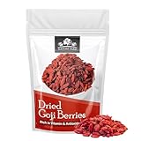 NATURE YARD Goji-Beeren-Trockenfrüchte (ganze getrocknete Beeren) – 250 g – natürlich getrocknete, ungeschwefelte Trockenfrüchte