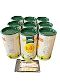 Tello fix Classic klare Brühe 9er-Pack (9x900g = 8,1 kg) rein pflanzlich, vegan, lactosefrei und 50g Wendlers Kräutersalz