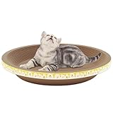 Katzenkratzschale | Karton Kratzpad Pad Schüssel Katze Kratzmatte | Dicke Kratzfeste Katze Karton Bett Katze Kratzmatte für Möbel Schutz Katzen Kätzchen Training Spielzeug