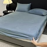 JIANINGHOME Super Soft Spannbettlaken 120x200,Fleece Spannbetttuch warm, kuschelig mit Kristallsamt