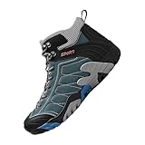 Modische Winter-warme Herren-Wanderschuhe, High-Top, flach, wasserdicht, Outdoor-Wanderschuhe, rutschfeste Knöchel, Schneestiefel, verschleißfest, schweißabsorbierende Schuhe, Herren-Schnürschuhe,