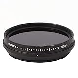 RASTKY FOTGAIR-FilterInfrarotfotografie – Integriertes Design mit Drehfunktion und Anpassbaren Wellenlängen von 530 Nm Bis 750 Nm, Perfekt für Infrarotaufnahmen (46MM)