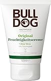 Bulldog Skincare Original Herren-Feuchtigkeitscreme, nicht fettende Feuchtigkeitsversorgung, schnell einziehende tägliche Feuchtigkeitscreme für Herren, 100 ml