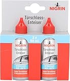 Nigrin 74047 Türschloss Enteiser Auto KFZ - Set mit 2x50ml