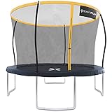SportPlus Trampolin Outdoor 305 cm & 366 cm, mit Außenstangen, Innennetz & Randabdeckung, stabile Rahmenkonstruktion, Gartentrampolin für Kinder & Erwachsene – Trampolin XXL
