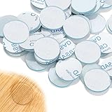 GUOYOU 100 Stück Schutzpuffer Abstandshalter Glasplatte,Transparente Antirutsch Pads Glasplatte Tisch Anti Rutsch Pads Antirutsch Stoßfänger Pads,für Esstische Werkbänke Glas Keramik (mit Kleberücken)