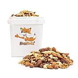 Nussmischung Natur - 3kg - Nuss Mix - 7 Sorten knackige Nusskernmischung - ungeröstet ungesalzen - Paranüsse Walnüsse Cashewkerne Mandeln Pekannüsse Haselnüsse Mandeln blanchiert - (3kg)