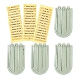 Nähnadel-Organizer - Kreuznadelbox | Nadelbehälter-Werkzeug Mit Etikett 3 Gitter Zum -Nähen, Stricken, Nadeln, Aufbewahrung