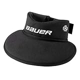 BAUER NG NLP8 Core Neckguard Bib - blk - Yth.