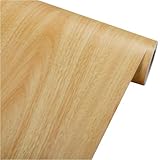 40 x 300 cm Holzmaserung PVC Aufkleber Selbstklebende Möbelfolie für Schrank Schreibtisch Wohnkultur
