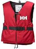 Helly Hansen Herren Rettungsweste Sport Ii Schwimmweste, mehrfarbig (Red/Ebony), M EU
