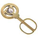 Zigarrenschneider mit drei Klingen – kreatives Edelstahl-Schneidwerkzeug im Windmühlen-Stil, glattes Präzisions-Zigarrenschneidezubehör, kompaktes Metalldesign | Klassischer Rauchbegleiter für Herren