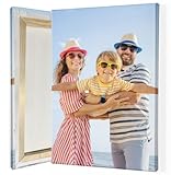 Deqosy Ihr Foto auf Leinwand Hochformat 30 cm x 40 cm, direkter Upload, Ihr eigenes Bild auf Leinwand mit Holz-Keilrahmen, Wandbild mit Wunschmotiv