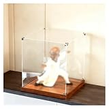 Generisch acryl vitrine schaukasten Acryl-Vitrine 30x30x30, Multifunktionale Transparente Aufbewahrungsbox Für Sammlerstücke/Fußballschuhe/Helme(60x40x25 cm)