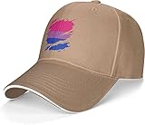 Baseball Cap Bisexual Pride Flag Sandwich Trucker Hut Lässig Golf Caps Mode Baseballkappe Für Außenbereich Outdoor Reisen