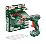 Bosch Akku Klebepistole PKP 3,6 LI (Micro-USB Ladegerät, 4 x Klebesticks Ultra Power 3,6 V)