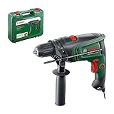 Bosch Netzwerk-Schlagbohrmaschine UniversalImpact 730 (Präzisionsbohren in Mauerwerk, Holz und Stahl, Motor 730 W, Koffer)