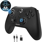 abxylute C6 Kabelloser PC-Controller, Bluetooth-Gamecontroller – Hall-Trigger & Joysticks für Windows-PC, Nintendo Switch Pro/OLED/Lite, Steam Deck, Android-TV/Mobile, iPhone & Tesla, Vibration, Turbo