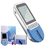 Mavdecll Cholesterin-Test-Meter, Lipid Test Meter Analyzer, 5 In 1 TC TG HDL LDL + 25 Teststreifen, 5 Indikatoren Messung, 500 Gruppen Datenspeicherung, Schnelle Ergebnisse, Für Zuhause Verwendung