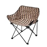 Luxus Campingstuhl Faltbar 42x42x70cm, Klappbar Leicht Camping Stuhl, Klappstuhl Camping Leicht für Picknick, Ultraleichter und Bequemer Faltbar, für Im Freien, Kochen, Strandwandern, Angeln