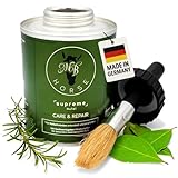 MB Horse Supreme Huföl Care & Repair, Keratin Biotin Luxus Huföl für Pferde, Pferdeöl Pflegeöl Pferdepflege Hufpflege Hufgesundheit, mit Arganöl Jojobaöl Lorbeeröl Lachsöl Leinöl und mehr