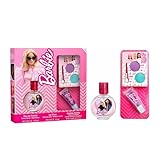 Geschenkset Kinderschminke, Eau de Toilette 30 ml mit blumig-fruchtigen Duft, Lipgloss und Lidschattenpalette für Kinder