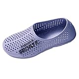 Clogs Herren Strand - Sandalen Herren Sommer Atmungsaktiv Slippers Loch-Schuhe Wanderschuhe Trekkingschuhe Wandersandale Rutschfeste Outdoorschuhe Bequem Leicht Freizeitsandale Für Herren Und Damen