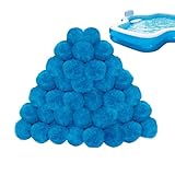 Effiziente Filterbälle, Austausch von Sandmedien, Poolreiniger mit leichter Bauweise, Pumpenfiltrationszubehör, Teichsystem mit wiederverwendbarem Design, Wassermedien für die Reinigungswartung