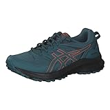 ASICS Damen Trail Scout 2 Sneaker, Misty Pine/NOVA ORANGE, 40 EU