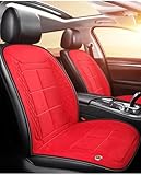 PanHuiWen Sitzheizung Auto Nachrüsten 2er Set Sitzheizung Nachrüsten Auto 12v für 2 Heizkissen für Autositz Beheizbar Sitzauflag Auto 12v,Coffee