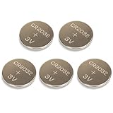 CR2032 3 V Batterien (Lithium, Button/Coin), 5 Stück