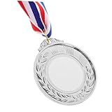 Cabilock Die Medaille Kinder Auszeichnungen Dekorative Medaillen Belohnungspreis Kinder Blanko Medaillen Metallmedaillen Wettbewerbsmedaillen Auszeichnung Zubehörmedaillen Dekor Wettbewerb