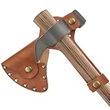 Axtkopfscheide, Axtholster aus Kunstleder – Camping-Axtklingenabdeckung, Tomahawk-Kopfholster, Beilschutz, Schutzhülle für Outdoor-Wandern