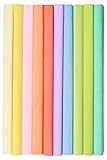 Krepppapier 50x200 cm Pastellfarbenmix 10er Pack, Pastell-Mix
