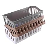 OSALADI 3 Stück Bohrfreies Wandregal aus Kunststoff Badezimmer Wandablage In Beige Hellgrau und Hellbraun Saugnapf Organizer für Shampoo und Seife Flexibel für Bad und Küche