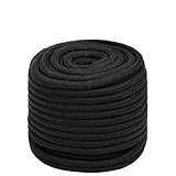Haus & Garten Bootsseil Full Schwarz 16mm 250m Polypropylen-Möbelwahl