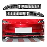 Auto-Front- und Kühlergrills, Frontniere, Nebelscheinwerfergrill für die, Kühlergrillverkleidung, Compatible for Tesla Model 3 Highland 2024 2025