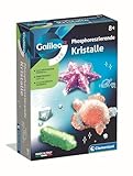 Clementoni Galileo Lab Phosphoreszierende Kristalle - Experimentierkasten für kleine Wissenschaftler mit farbenfrohen Experimenten - Spielzeug für Kinder ab 8 Jahren von Clementoni 69487