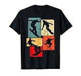 Snowboard Snowboarder Kinder Jungen Männer T-Shirt