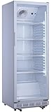 METRO Professional Getränkekühlschrank GSC2360 mit Glastür, 347 L, weiß, 180 W, 220-240 V, Energieeffizienzklasse D mit Kühlschrank Led Beleuchtung und 4 verstellbaren Einlegeböden für Gastronomie