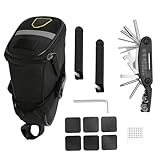 WATERBELINE Fahrrad-Reifenreparatur-Set für Fahrräder, multifunktionales Pannenwerkzeug-Set, tragbare Schraubenschlüssel, Fahrradreparaturwerkzeug