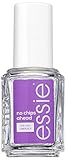 Essie Top Coat no chips ahead mit Acrylharz, Schutz und Glanz, Transparent, 13,5 ml