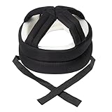 Ältere Menschen Schutzkappe Weicher Schutzhelm Anti Fall Kopfschutzhelm Einstellbare Anstoßkappe Verdickte Kopfschutzkappe Atmungsaktiver Gehörschutzkappe Bequemer Schutzhelm für Zuhause