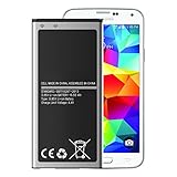 Akku für Samsung Galaxy S5, [4300mAh] Ersatzakku mit hoher Kapazität für Samsung Galaxy S5 EB-BG900BBE EB-BG900 SM-G900F