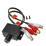 HAPINARY Verstärker Platine Professioneller Auto Verstärker Lautstärkeregler Für Bass Audio Fernbedienung Lautstärkeregelung Für Kfz Audio Remote Level Control Car Remote Level Control