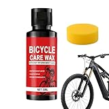 Mountain Bike Cleaner 30 ml - Fahrradreinigung & Pflegecreme mit | Anti-RUST-Dekontaminationswachs für Straßen Rahmen Wartung Camping Trail Outdoor Sport täglich Fahrt Nutzung