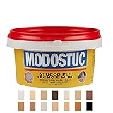 Original MODOSTUC Holzkitt 1kg Helle Kiefer Gebrauchsfertige Füllmasse für Holz & Wand, Holz-Spachtelmasse, Perfekte Klebefestigkeit & Schnell Trocknend, Ideal zum Reparieren von Holzschäden